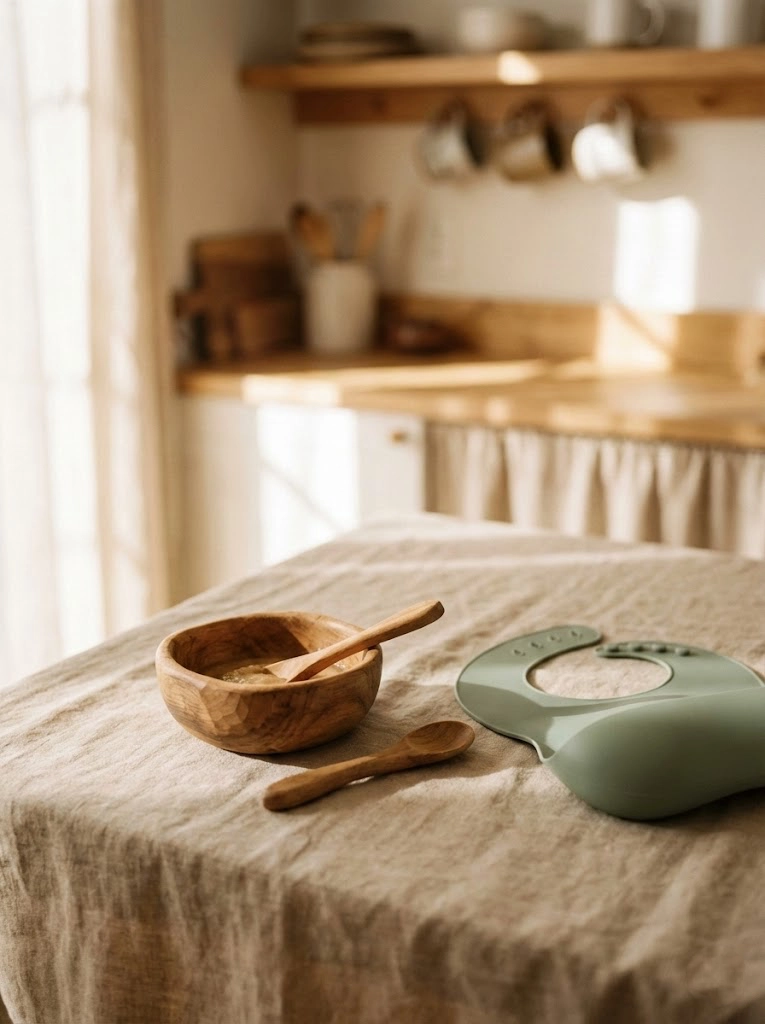 Bébé qui mange - diversification alimentaire